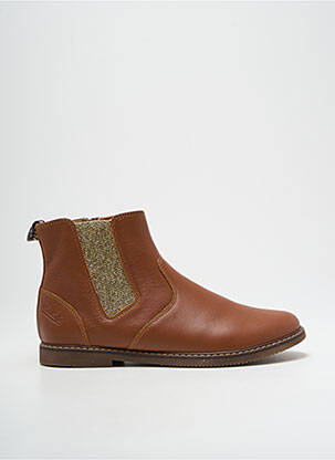 Botine/ghete material neted toc mic maro POM D'API fată