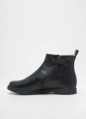 Botine/ghete material neted toc mic negru POM D'API fată