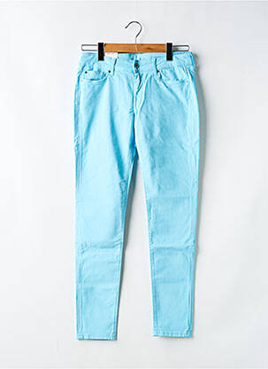 Pantalon slim albastru PEPE JEANS femeie