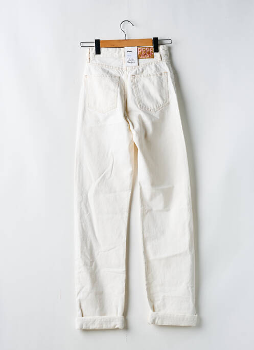 Pantalon drept bej PEPE JEANS X DUA LIPA femeie