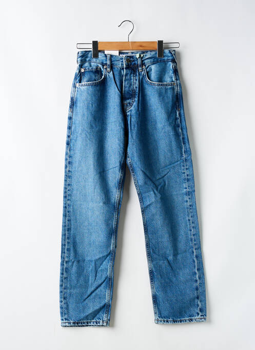 Blugi cu croială dreaptă albastru PEPE JEANS X DUA LIPA femeie