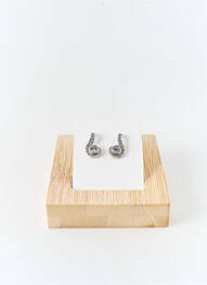 Cercei materiale argintii argintiu CN BIJOUX femeie