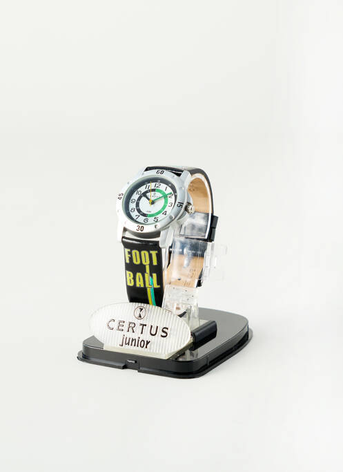 Ceas negru CERTUS băiat