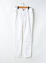 Pantalon slim elasticitate mărime normală alb OLIVIER PHILIPS femme