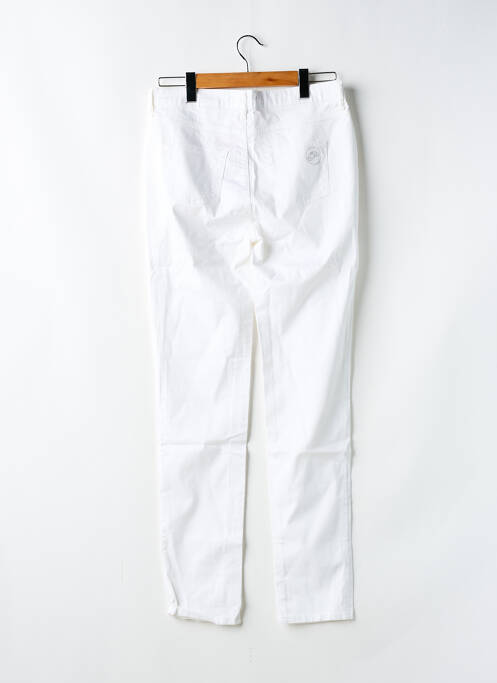 Pantalon slim alb OLIVIER PHILIPS femeie