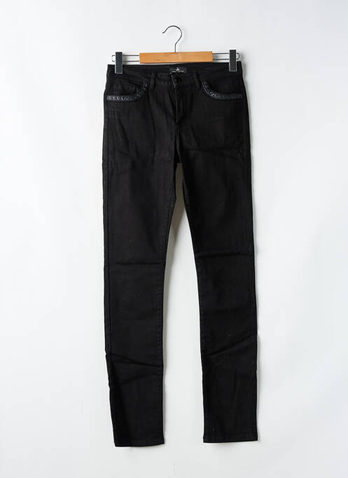 Pantalon slim negru ONE STEP femeie