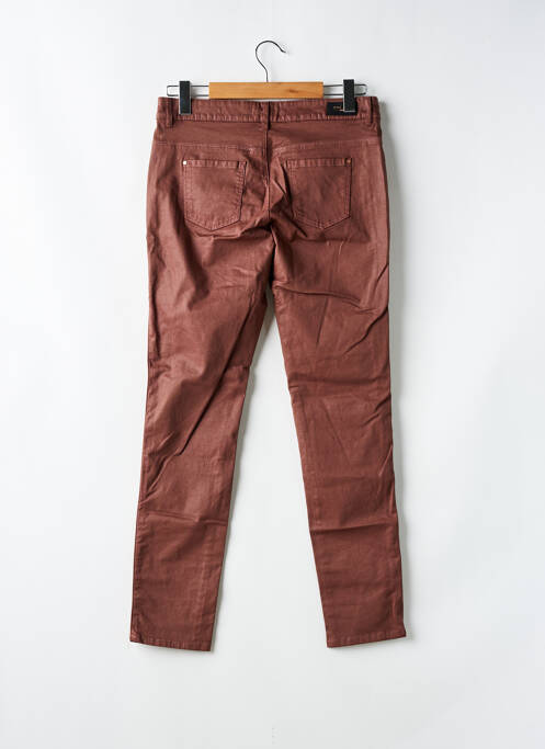 Pantalon slim maro ONE STEP femeie
