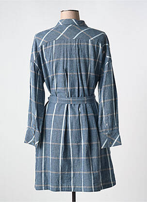 Rochie midi mâneci lungi mâneci lungi albastru HANA SAN femeie