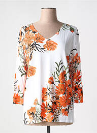 Tricou mâneci lungi mâneci lungi alb PAPAREIL femme