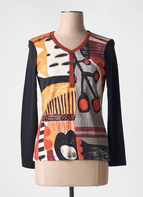 Tricou negru KALISSON femeie