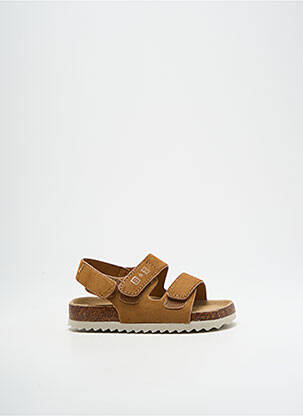 Sandale/Pantofi decupați maro BON BON fată