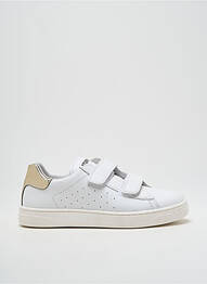 Adidași material neted vârf rotund alb NATURINO garcon