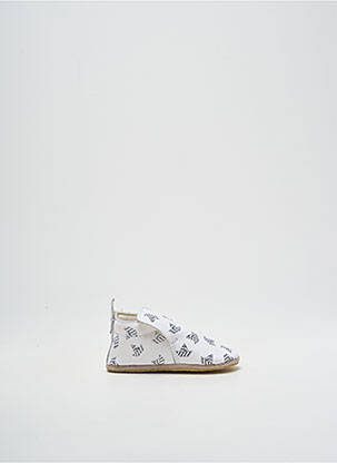 Papuci/Pantofi de casă alb NATURINO băiat