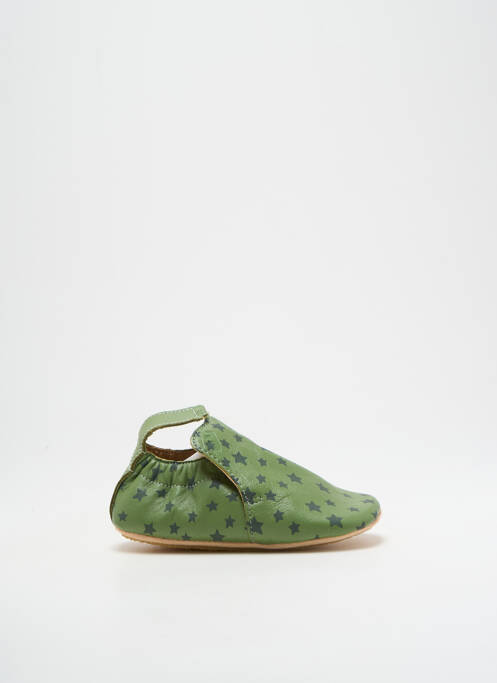 Papuci/Pantofi de casă verde EASY PEASY copil
