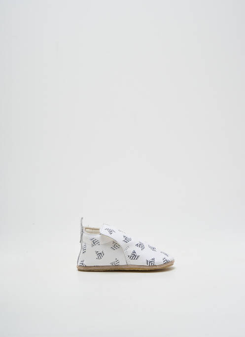 Papuci/Pantofi de casă alb NATURINO băiat