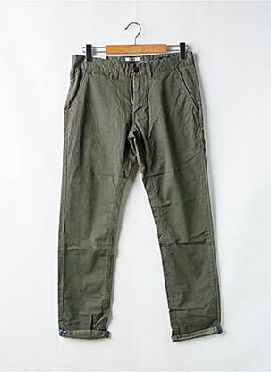 Pantalon chino buzunare mărime normală verde GARCIA bărbat