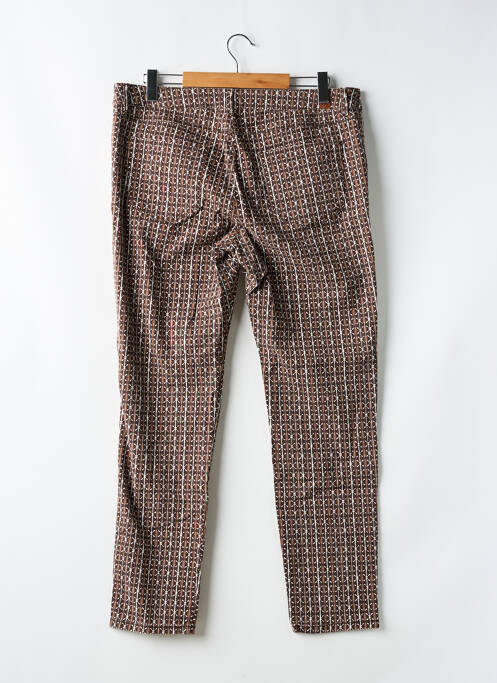 Pantalon slim maro FIORELLA RUBINO femeie