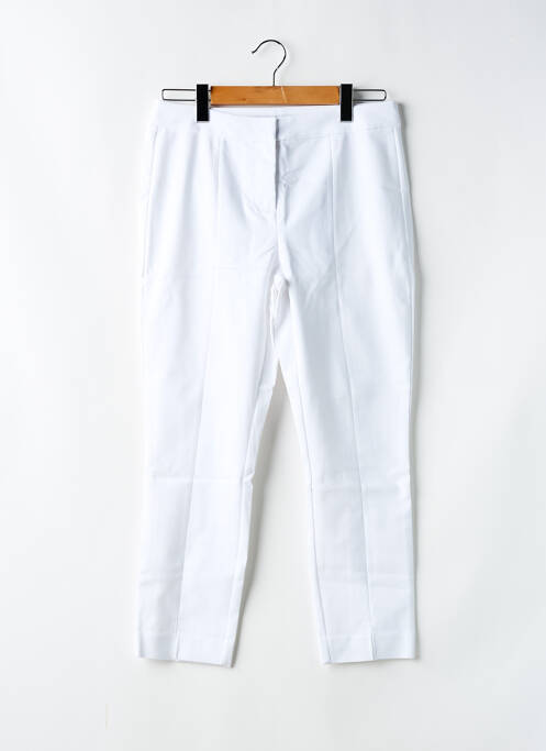 Pantalon slim alb ZERO femeie
