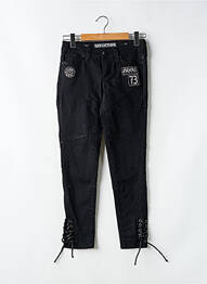 Pantalon slim talie joasă talie joasă negru AFFLICTION femeie