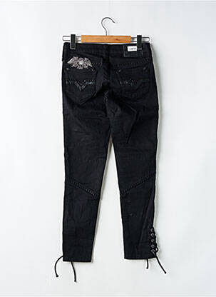 Pantalon slim talie joasă talie joasă negru AFFLICTION femeie