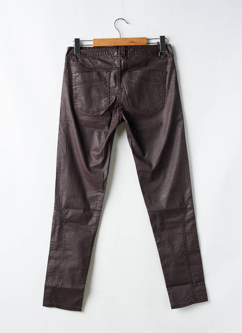 Pantalon slim maro DDP femeie