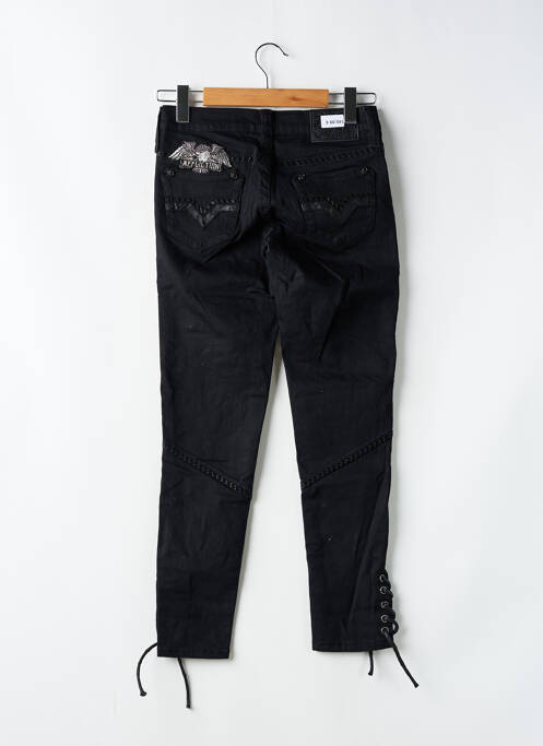 Pantalon slim negru AFFLICTION femeie