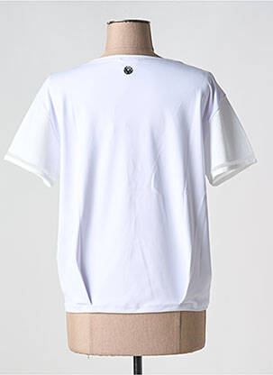 Tricou imprimeu fantezie mâneci scurte alb SPORTALM femeie
