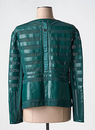 Jachete casual guler rotund verde SPORTALM femeie