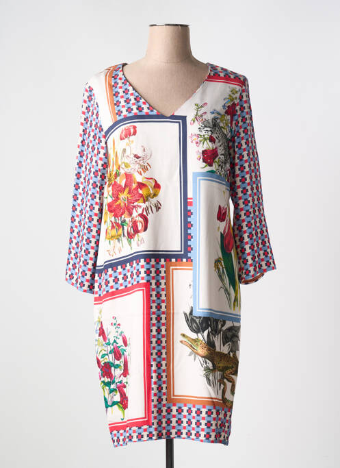 Rochie midi alb VILAGALLO femeie