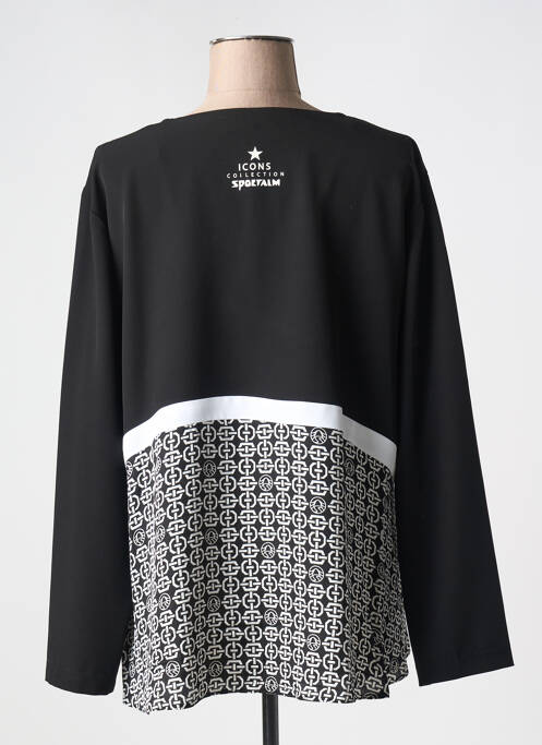 Tricou negru SPORTALM femeie