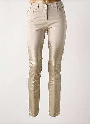 Blugi cu croială slim bej SPORTALM femeie