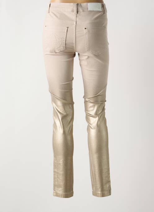 Blugi cu croială slim bej SPORTALM femeie