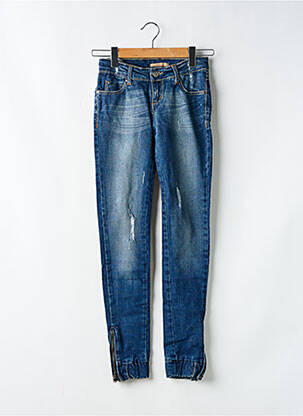 Blugi cu croială slim albastru HEICH femeie