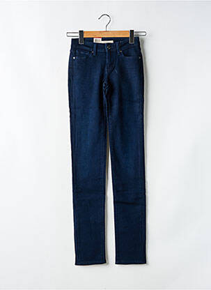 Blugi cu croială slim albastru LEVIS femeie