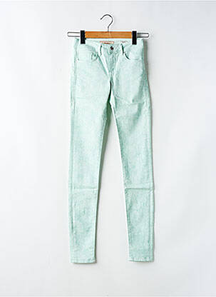 Pantalon slim verde SALSA femeie