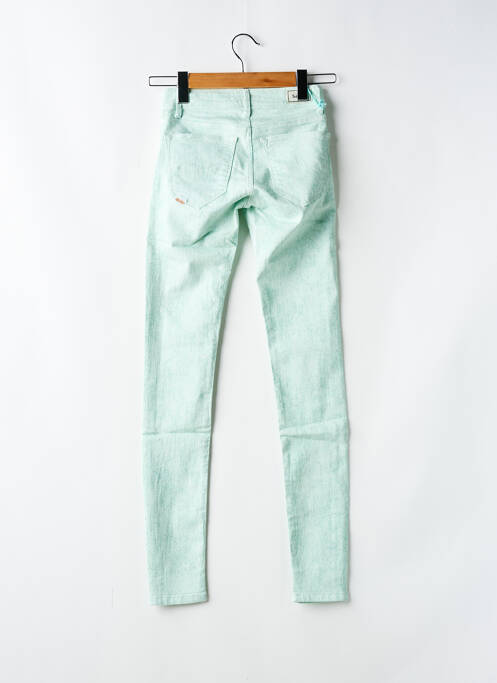 Pantalon slim verde SALSA femeie