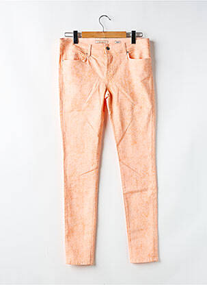 Pantalon slim talie joasă talie joasă portocalie SALSA femeie