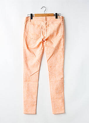 Pantalon slim talie joasă talie joasă portocalie SALSA femeie