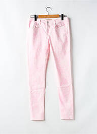Pantalon slim talie joasă talie joasă roz SALSA femme