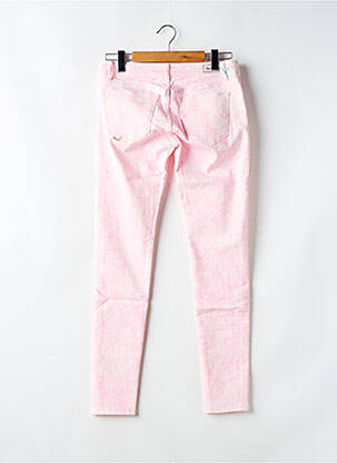 Pantalon slim talie joasă talie joasă roz SALSA femeie