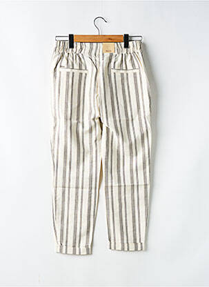 Pantalon 7/8 talie elastică bej SALSA femeie