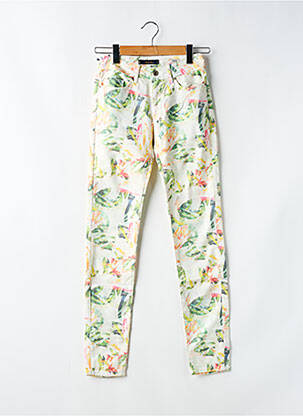 Pantalon slim alb SALSA femeie