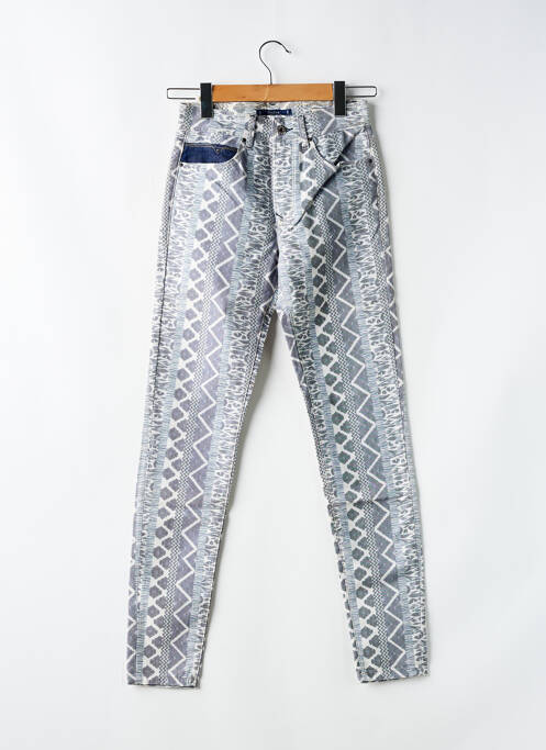 Pantalon slim albastru SALSA femeie