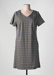 Rochie scurtă mâneci scurte mâneci scurte albastru IMPAQT femme