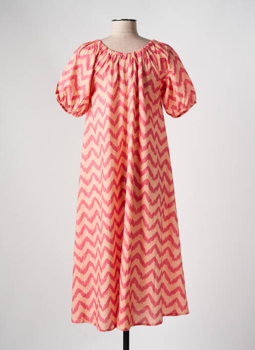 Rochie midi portocaliu MUS & BOMBON femeie