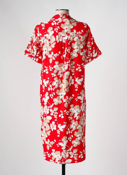 Rochie midi roșu BRANDTEX femeie