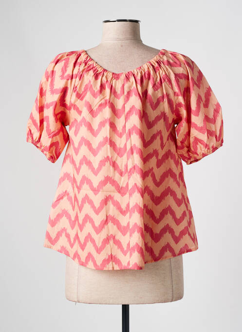 Tricou portocaliu MUS & BOMBON femeie