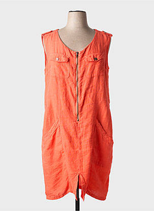 Rochie midi portocaliu IMPAQT femeie