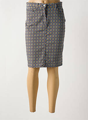 Fustă midi albastru IMPAQT femeie