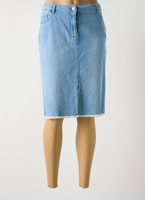 Fustă midi albastru SIGNE NATURE femeie